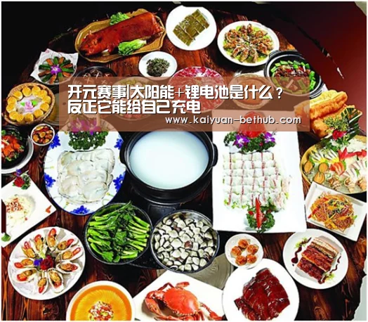 开元赛事|太阳能+锂电池是什么?反正它能给自己充电(图1) 开元游戏